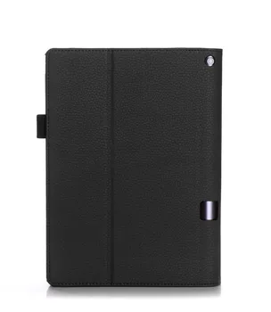 De lux piele de Vacă Magnetic Stand Folio Piele PU Caz Acoperire Card de Mână Curea Pentru Lenovo Yoga Tab 3 Plus YT-X703F 10.1 inch Comprimat