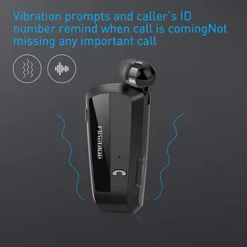 Fineblue F990 de afaceri fără Fir Bluetooth Headset Sport Driver Cască Telescopic Clip pe stereo căști Vibrații