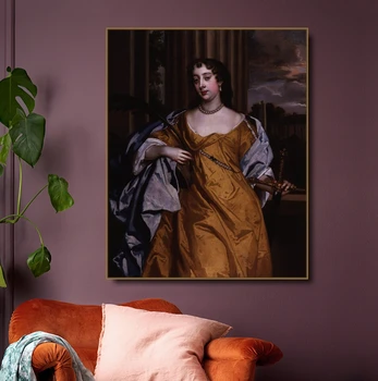 Arta renascentistă Panza Pictura, Caligrafie Postere și de Imprimare de Decorare Imagini pentru Camera de zi Dormitor Decor Acasă Acasă de Artă