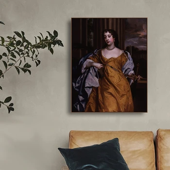 Arta renascentistă Panza Pictura, Caligrafie Postere și de Imprimare de Decorare Imagini pentru Camera de zi Dormitor Decor Acasă Acasă de Artă