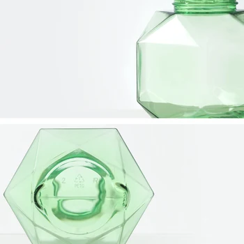1 BUC Forma de Floare Spuma de Spumare Pompa Sticlă Goală Dozator Sapun Lichid, Plastic, Sticla clara Gel de Dus Pompa de Spumă Sticla de 300ml