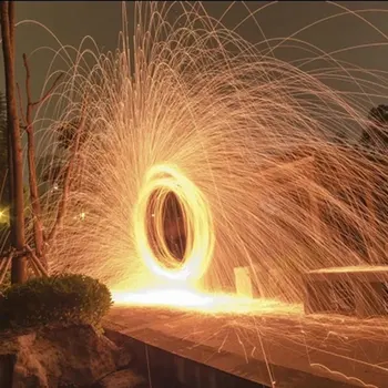 Lână de oțel foc de Artificii focuri de Artificii Flacără de Foc Magie Trucuri Magice Simulare focuri de Artificii de Sărbătoare de Anul Nou Crăciun Recuzită scânteie