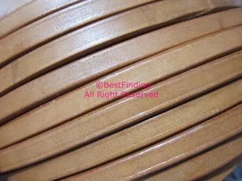 Autentic Natural oval lemn dulce piele 10x6mm din piele pentru lemn-Dulce brățară face