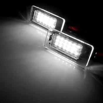 ANGRONG LED Alb Numărul de Înmatriculare Lumina Pentru Nissan Serena C27 MPV 2016-18 Nici o Eroare