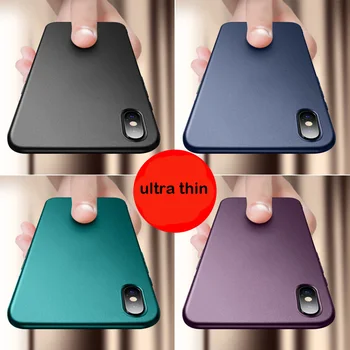 Aixuan Cover Pentru iPhone XS Max Cazul Completă a Proteja Anti Amprente Mat Telefon Caz Pentru iPhone XS XR Capa Locuințe