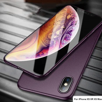 Aixuan Cover Pentru iPhone XS Max Cazul Completă a Proteja Anti Amprente Mat Telefon Caz Pentru iPhone XS XR Capa Locuințe