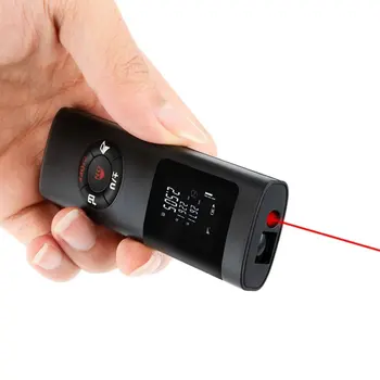 Mini telemetru cu laser de încărcare USB de mare valoare cadou buzunar instrument de măsurare de înaltă precizie de măsurare
