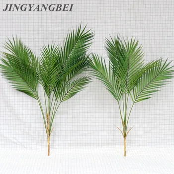 60-88 CM Atingere Reală Copac Artificial Frunze de Palmier de Plastic Simt Plante de Gradina Decoratiuni Acasă Scutellaria Fals Plante Tropicale