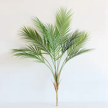60-88 CM Atingere Reală Copac Artificial Frunze de Palmier de Plastic Simt Plante de Gradina Decoratiuni Acasă Scutellaria Fals Plante Tropicale