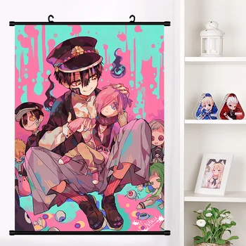 Anime Jibaku Shounen Toaletă Legat Hanako-kun Perete Scroll Murală Poster pe Perete Poster Otaku Decor Acasă Colecție de Artă Cadou