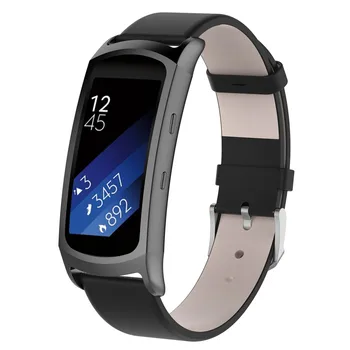 Ceas din piele Trupa cu Adaptor Pentru Samsung Gear Fit2/Fit 2 Pro Eliberare Rapidă de Funcționare Încheietura mâinii Suport SmartWatch Accesorii