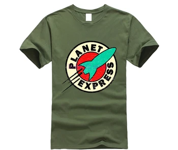 Planet Express tricou tricou Bumbac Maneca Scurta Top