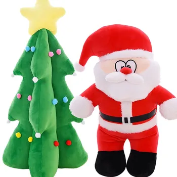 Candice guo jucărie de pluș umplute papusa Mos Craciun Merry Christmas copac bătrân Tată de desene animate pentru copii cadou de ziua familiei cadou 1 buc