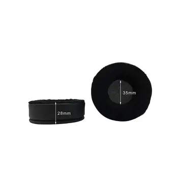 EarTlogis Inlocuire Tampoane pentru Urechi pentru Sony NWZ-WH505 NWZ-WH303 Cască Părți Earmuff Acoperă Pernă Cupe perna