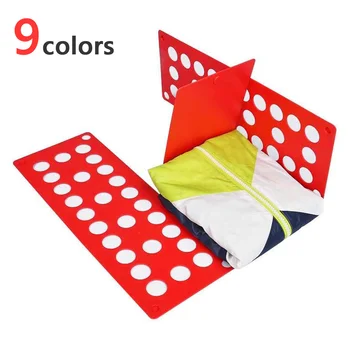 9 Culori Haine Consiliu de Pliere Usor si Rapid pentru Adult Copii Magic Haine Folder Camasi Pulovere Organizator Ori Haine Titular