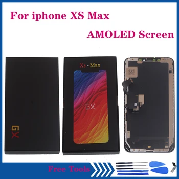 Noul Display AMOLED Pentru iphone XS MAX DISPLAY LCD Touch Ecran Digitizor de Asamblare pentru IPHONE XS MAX OEM OLED LCD piese de schimb