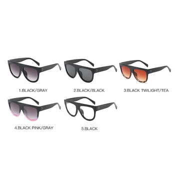 Noua Moda de Epocă Supradimensionate Pătrat ochelari de Soare pentru Femei Brand Designer Nit Cadru Mare Gradient de Ochelari de Soare Pentru Femei UV400