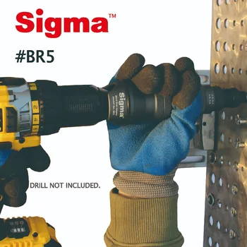 Sigma #BR5 Orb Pop Nit Burghiu Adaptor fără Fir sau burghiu de energie Electrică adaptor alternative aer pneumatice pentru nituri rivet gun