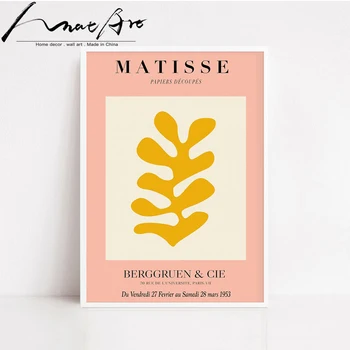 Matisse pictura abstracta poster de imprimare poster minimalist preț decor acasă canvas wall art silueta de flori decor Cameră