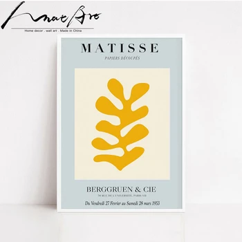 Matisse pictura abstracta poster de imprimare poster minimalist preț decor acasă canvas wall art silueta de flori decor Cameră