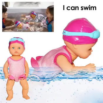 2020New rezistent la apa de Înot Papusa Copil Fete Jucărie de Înot cu Apă de Papusa Electric Păpuși Comun Mobile Păpuși cel Mai bun Cadou Jucărie Pentru Copii