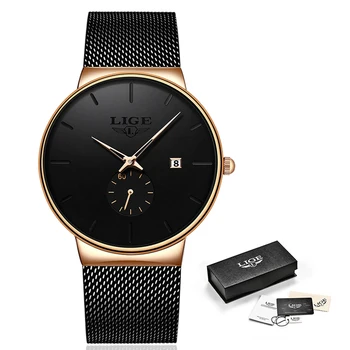 2019 Ceasuri Barbati Brand de Lux Om Ultra Subțire Ceas Cadou de sex Masculin Ceas de Afaceri Cuarț Ceas de mână Ceas Pentru Bărbați Relogio Masculino