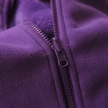 Toamna Iarna în aer liber Solid de Culoare Moda pentru Femei Căldură Sacou Fleece Căptușeală Valul de Îmbrăcăminte de Mari Dimensiuni 5XL Sport de Pluș Uza