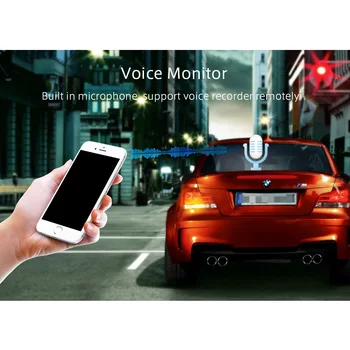 Real 2G 3G 4G GPS Tracker Auto OBD Localizare OBDii Instrument de Diagnostic cod de eroare Cod de Voce Monitor de Alarmă de Vibrație Geo de Urmărire în Timp Real!