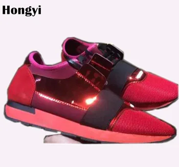 Hongyi Barbati Pantofi Casual de Vară, de Toamnă plasă de iubitorii de pantofi Zbura Țese Lumina Respirabil Apartamente de Moda Confortabil Pantofi de Mers pe jos de 38 de~46