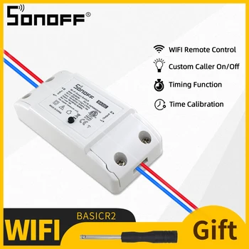 SONOFF de Bază 10A 220V Wifi Comutator Wireless Module Timer Lumina fără Fir Control de la Distanță Inteligent Suport/Google Automatizare Acasă Alexa