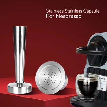 Nespresso Reutilizabile Capsula De Cafea Din Oțel Inoxidabil Filtru De Cafea Pod Reîncărcabile Filtrele Reutilizabile Pentru Aparat De Cafea Espresso