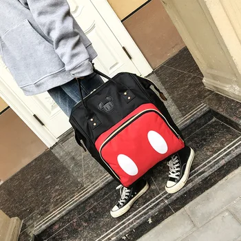 Noi Disney rucsac, geanta de calculator rucsac de sex feminin sac de panza rucsac Mickey mouse