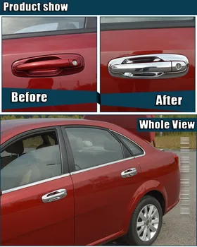 Ușă, Mânere Cromate Exterioare Huse Pentru Chevrolet Lacetti Optra Daewoo Nubira Suzuki Forenza Holden Viva Autocolante Auto Styling