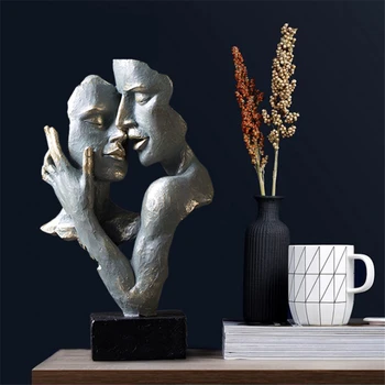 Nordic Moderne Simplitate Caracter Abstract Fata Figurine Decor Living Retro Home Decor Antic Decor Acasă