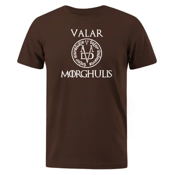 De vară pentru Bărbați T-Shirt Cântec de Gheață și Foc Tricou Valar Morghulis Imprimat Tricouri Barbati Casual Tricou Topuri Plus Dimensiune Streetwear