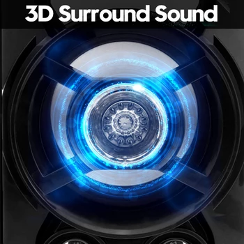 LED-uri în aer liber Wireless Portabil Difuzor Suport Stereo Bluetooth Speaker Muzica de Petrecere Player Card TF U Disc FM AUX Microfon