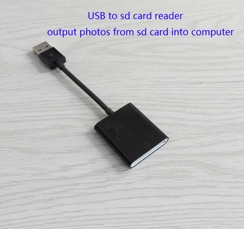 USB 2.0 SD cititor de Card Camera Reader pentru Calculator ieșire fotografii de pe cardul sd în calculator