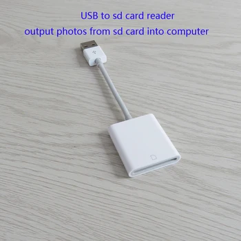 USB 2.0 SD cititor de Card Camera Reader pentru Calculator ieșire fotografii de pe cardul sd în calculator