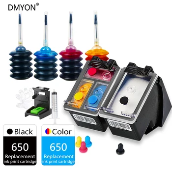 DMYON 650XL Înlocuire a Cartușului de Cerneală pentru Hp 650 XL pentru Deskjet 1015 1515 2515 2545 2645 3515 3545 4515 4645 Cartușe de Imprimantă