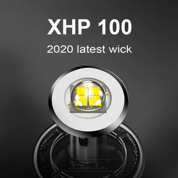 Puternic Faruri Led XHP100 Far cu Led-uri 18650 Cap Lanterna Usb Reîncărcabilă Lampă de Cap Zoom de Pescuit Cap de Lampă Lumina Lanterna