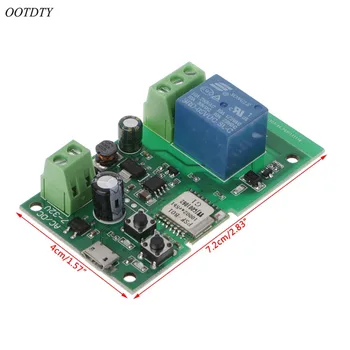 OOTDTY DC 5V-32V Jog de Auto-blocare Inteligent WiFi Wireless Comutator Releu Modulul de Control APP