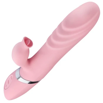 6 Tipuri De Încălzire Vibrator Punctul G Vibrații Telescopic Vibrator Limba Linge La Vagin Stimulator Clitoris Jucarii Sexuale Pentru Femei Masturbator