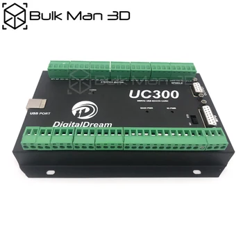 MACH3 USB 4-Axa UC300 Controller Pachet pentru WorkBee CNC Gravura Mașină de Frezat Desktop DIY Duce CNC Mill