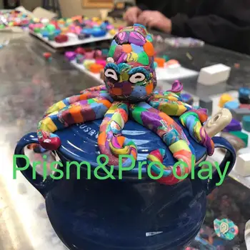 Artist material 250g/BUC bloc de culoare pot alege coace cuptorul de lut Polimer de modelare lut pentru copii plastilină paste de argilă
