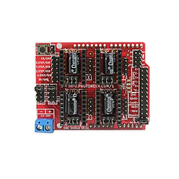 Elecrow CNC Scut V3.51 pentru Arduino Imprimantă 3D Consiliul de Dezvoltare Micro Controlere GRBL v0.9 Compatibil Folosește Pololu Drivere
