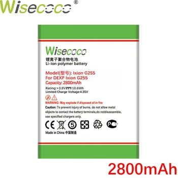 WISECOCO 2800mAh G 255 Baterie Pentru DEXP Ixion G255 Telefon Inteligent În StockHigh Calitate Noi +Numărul de Urmărire