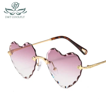 D&T 2020 Noua Moda Inima ochelari de Soare Femei Barbati Brand de Lux de Designer Allory Culoare Rama Lentile PC-ul Partidului Drăguț ochelari de Soare UV400