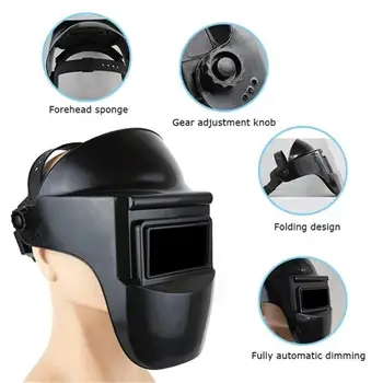 Reglabil Nuanta De Sudare Electrică Cap Pentru Ochi Mască De Protecție Pentru Sudură Eequipment