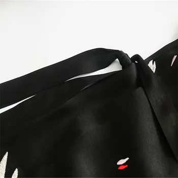 2020 Za Brodate Mult Kimono Rochie Femei, Cu Maneci Lungi Wrap V Gât Elegante Rochii De Partid De Moda Tonal Ciucure Legături Vestidos