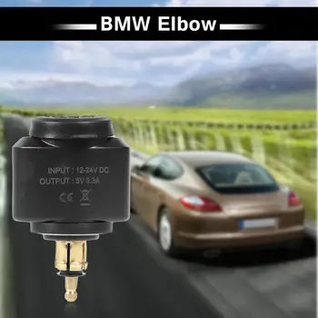 Motocicleta 3.1 Un Dual USB Încărcător Adaptor pentru BMW Hella/DIN Powerlet Plug Moto Accesorii USB Încărcător Rapid pentru BMW Hella UE Plug